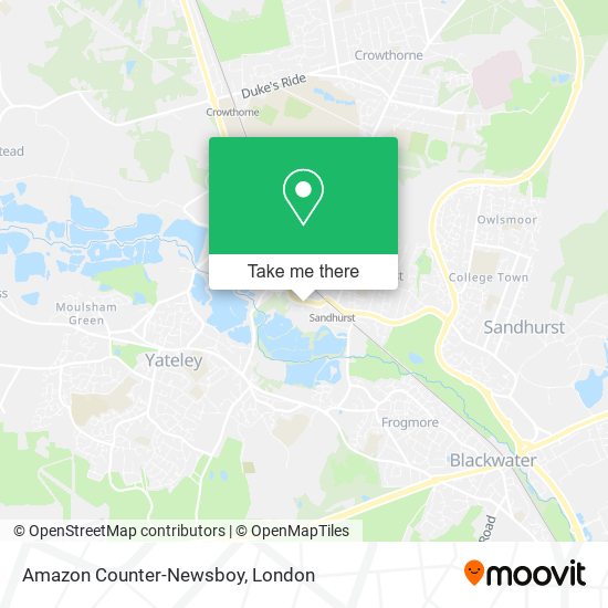 Amazon Counter-Newsboy map