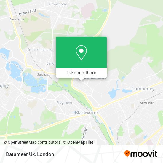 Datameer Uk map