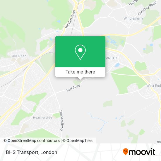 BHS Transport map