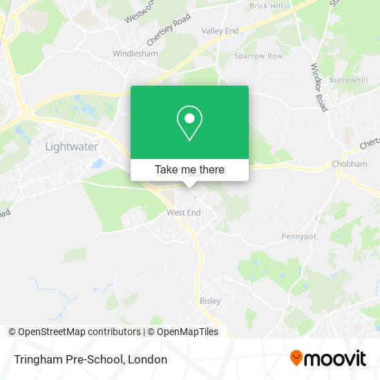 Tringham Pre-School map