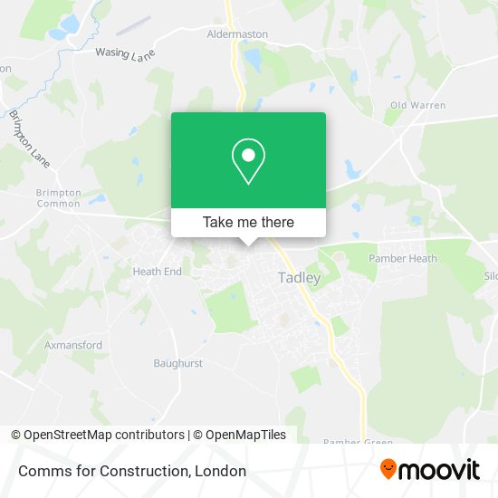 Comms for Construction map