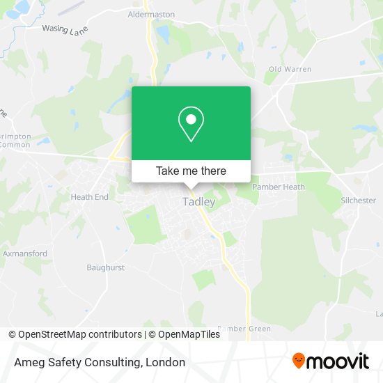 Ameg Safety Consulting map