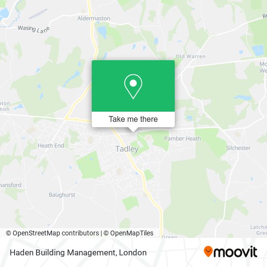 Haden Building Management map