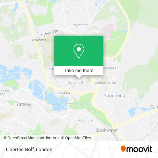 Libertee Golf map