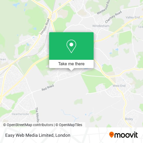 Easy Web Media Limited map