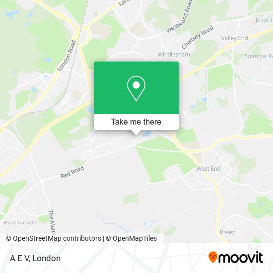 A E V map