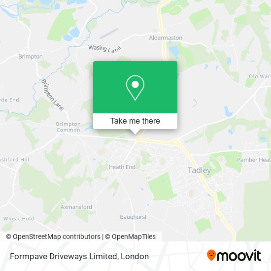 Formpave Driveways Limited map