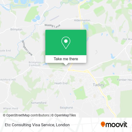 Etc Consulting Visa Service map