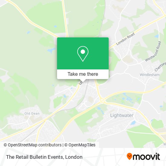 The Retail Bulletin Events map
