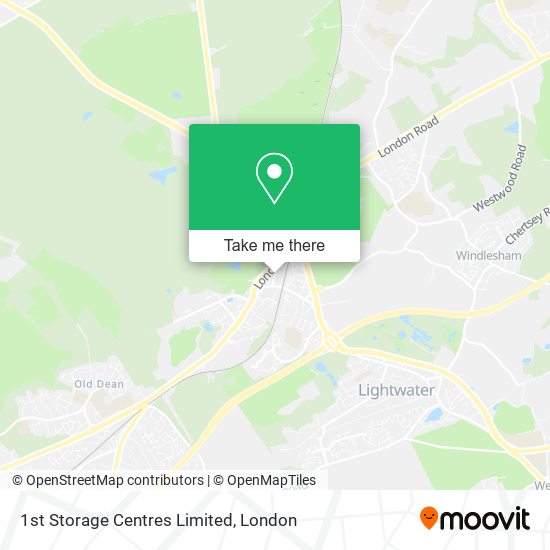 1st Storage Centres Limited map