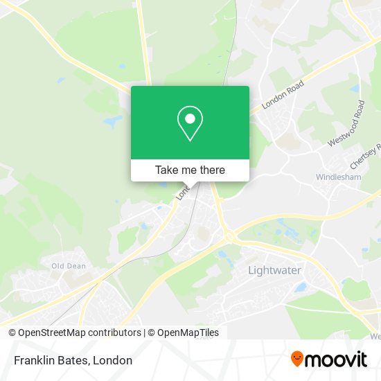 Franklin Bates map