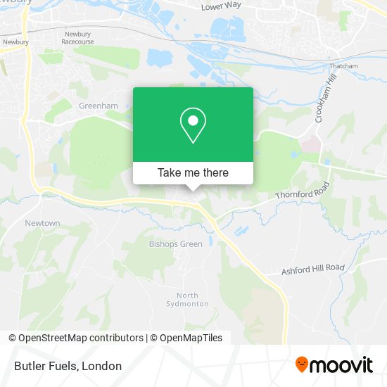 Butler Fuels map