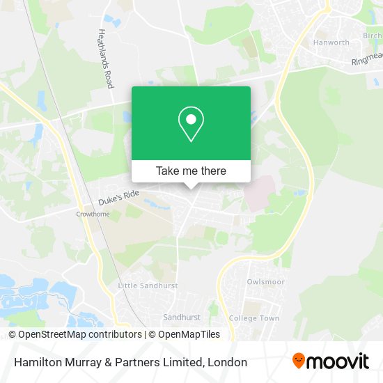 Hamilton Murray & Partners Limited map