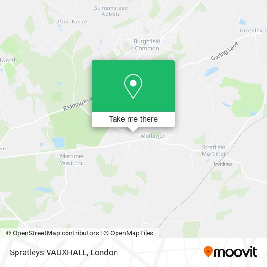 Spratleys VAUXHALL map