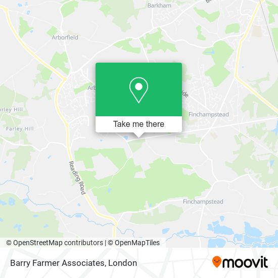 Barry Farmer Associates map