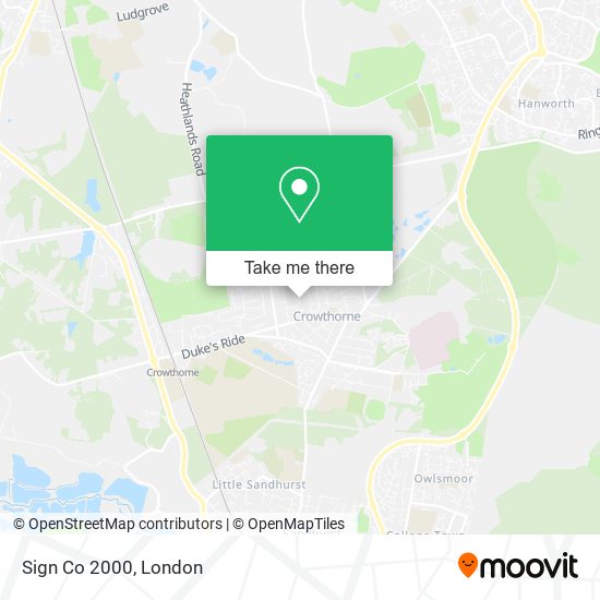 Sign Co 2000 map
