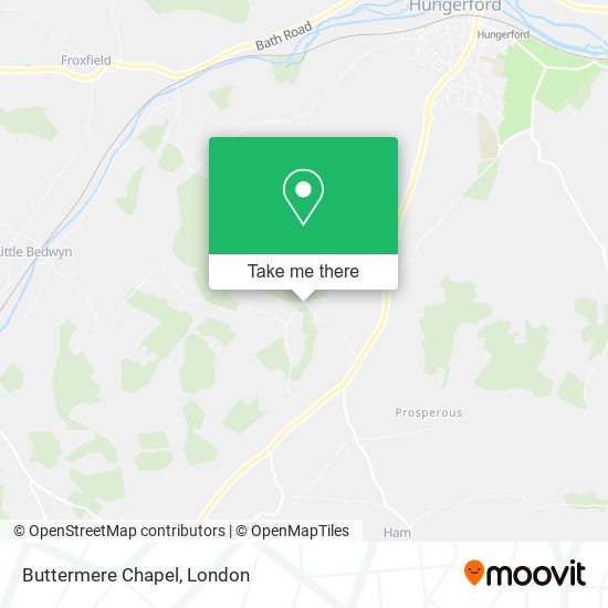 Buttermere Chapel map