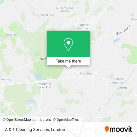 A & T Cleaning Services map