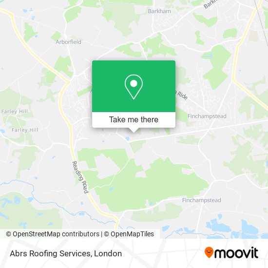 Abrs Roofing Services map