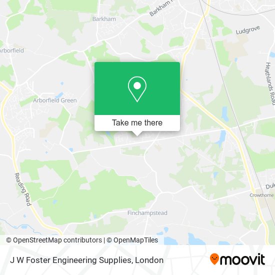 J W Foster Engineering Supplies map