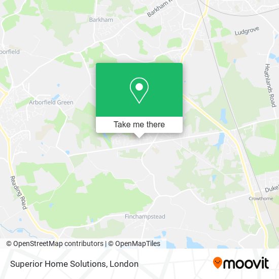 Superior Home Solutions map