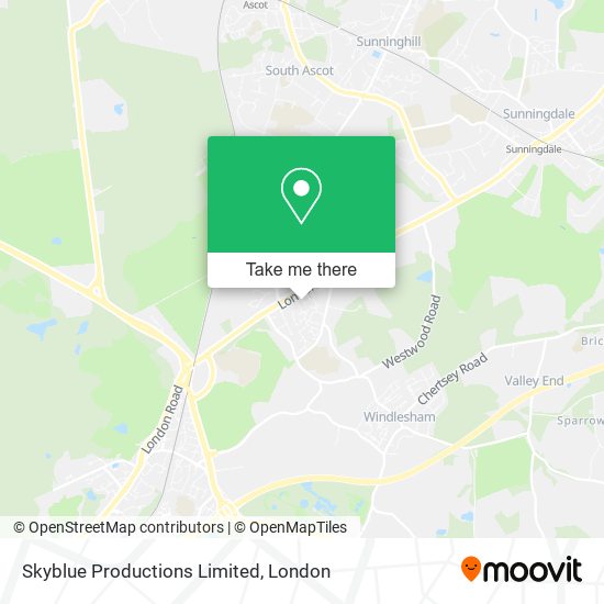 Skyblue Productions Limited map