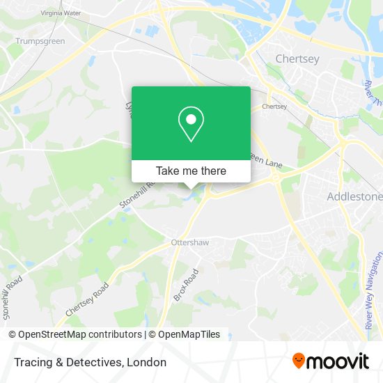 Tracing & Detectives map