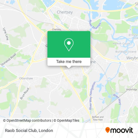 Raob Social Club map