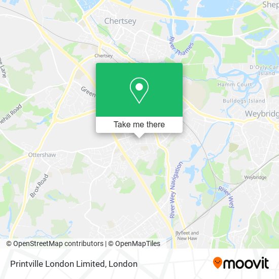 Printville London Limited map