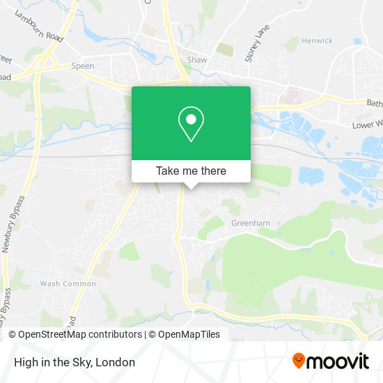 High in the Sky map