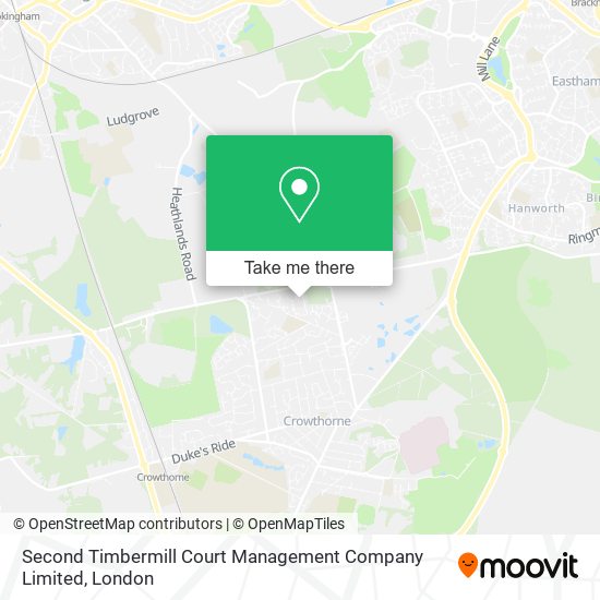 Second Timbermill Court Management Company Limited map