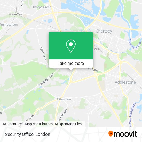 Security Office map