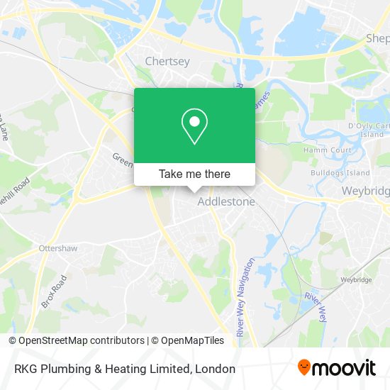 RKG Plumbing & Heating Limited map