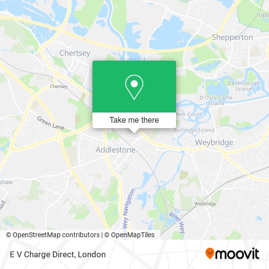 E V Charge Direct map