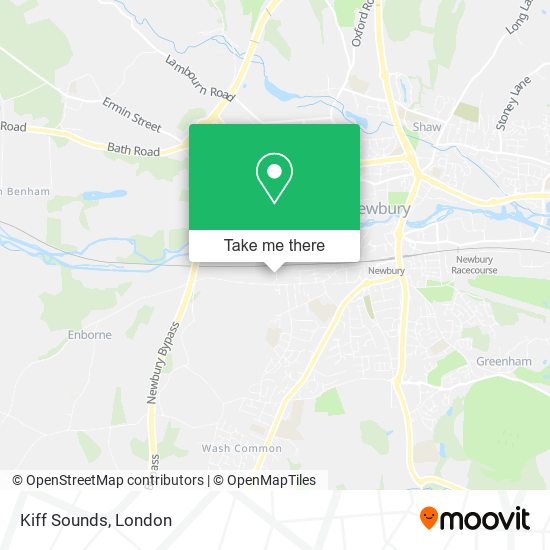 Kiff Sounds map