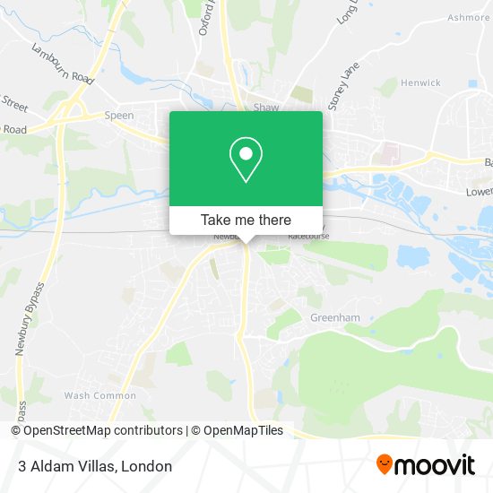 3 Aldam Villas map