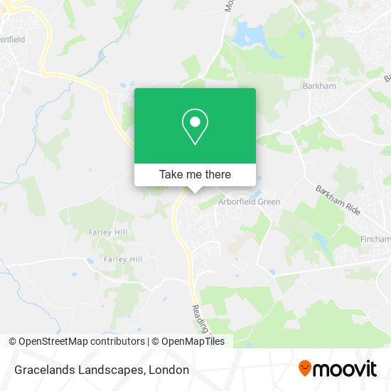 Gracelands Landscapes map