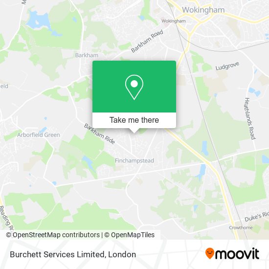 Burchett Services Limited map