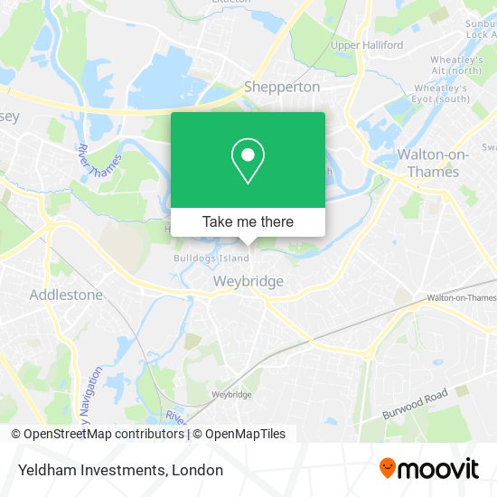 Yeldham Investments map