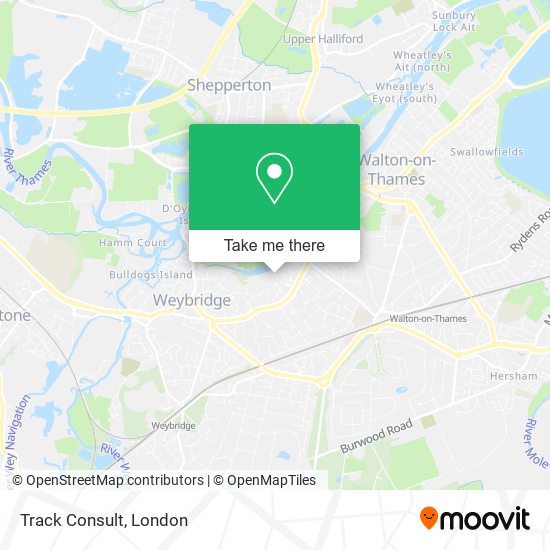 Track Consult map