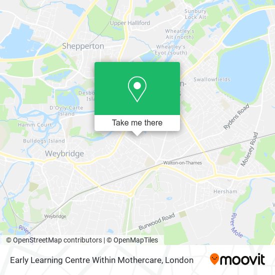 Early Learning Centre Within Mothercare map