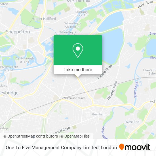 One To Five Management Company Limited map