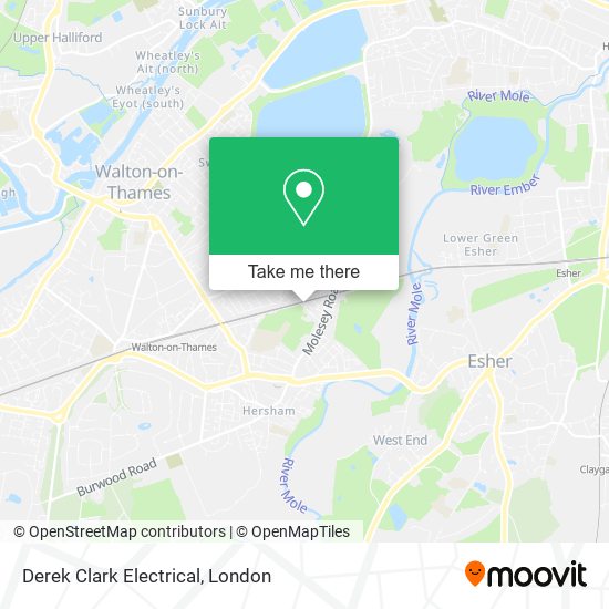 Derek Clark Electrical map