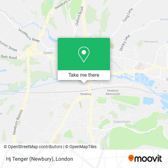 Hj Tenger (Newbury) map