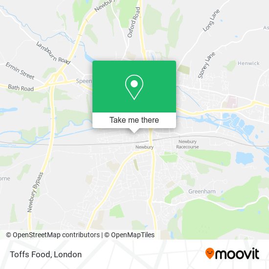 Toffs Food map