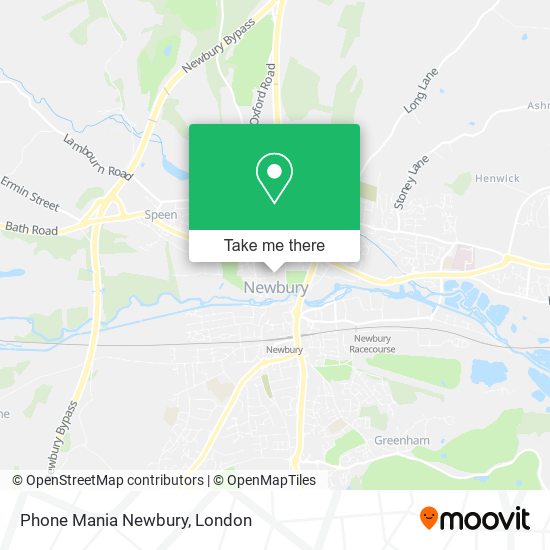 Phone Mania Newbury map