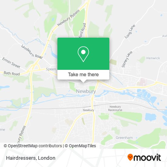 Hairdressers map