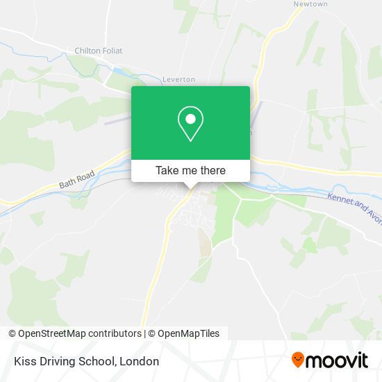 Kiss Driving School map