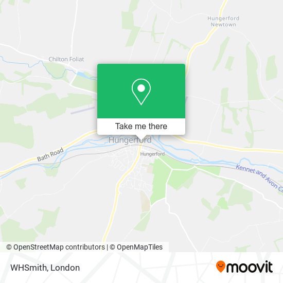 WHSmith map