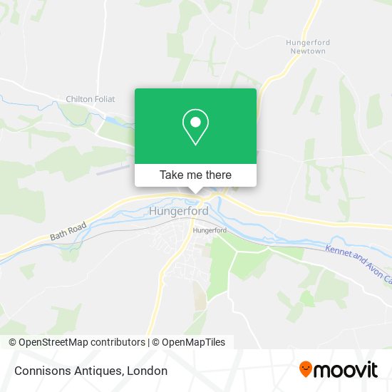 Connisons Antiques map